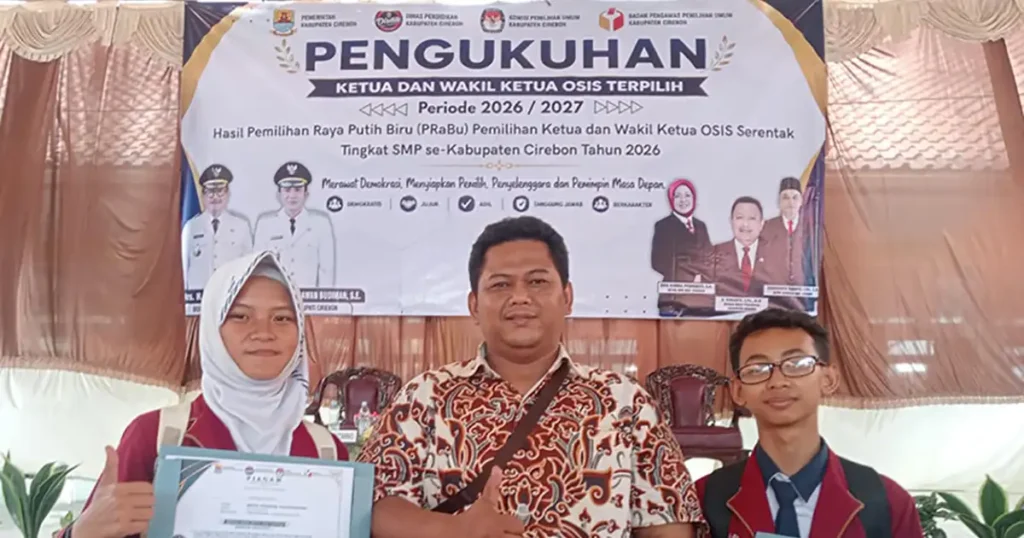 Pengukuhan Ketua dan Wakil Ketua OSIS 2026-2027